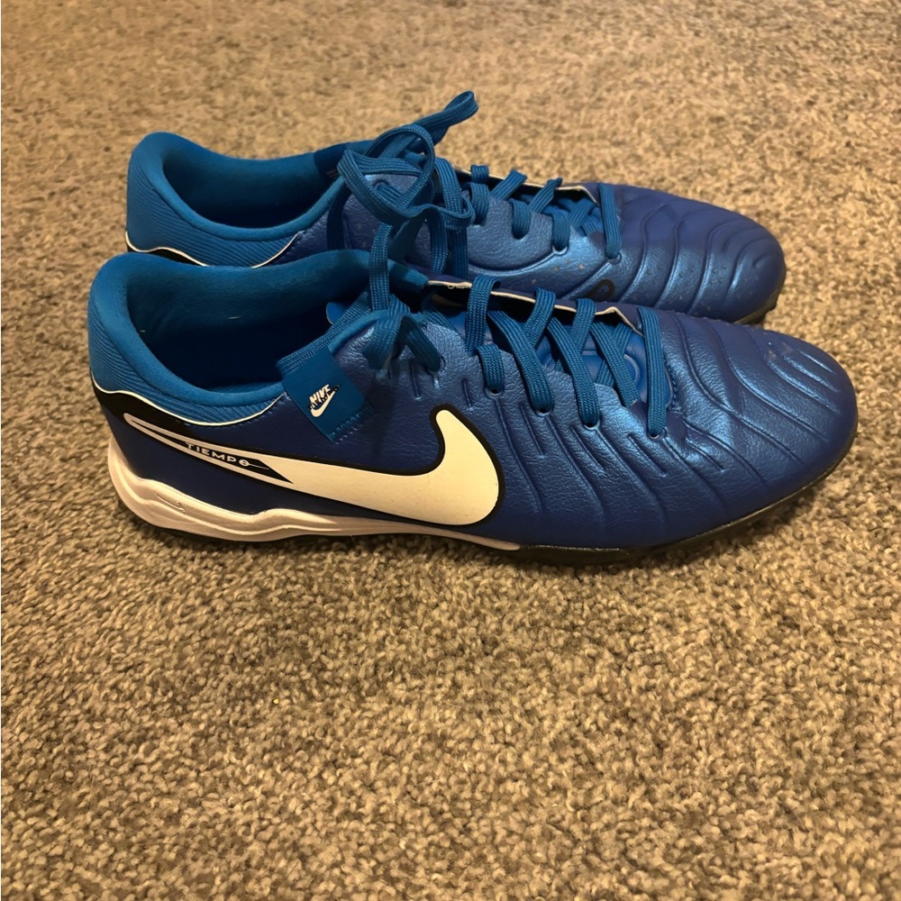 Nike Blue Soccer Turf Shoes